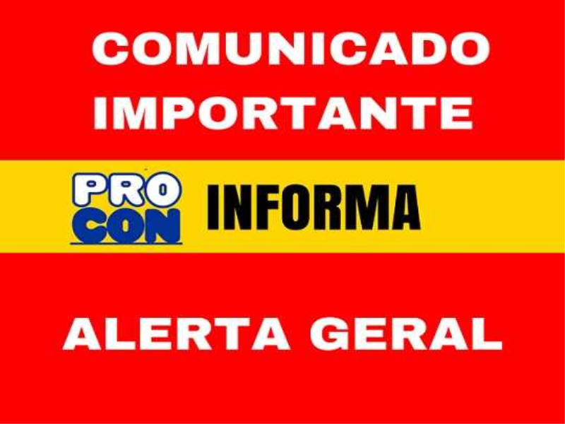 Informativo do PROCON Câmara Municipal de Abaeté/MG