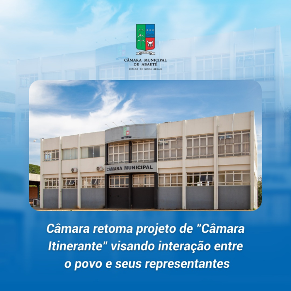 PROGRAMA CÂMARA  ITINERANTE 
