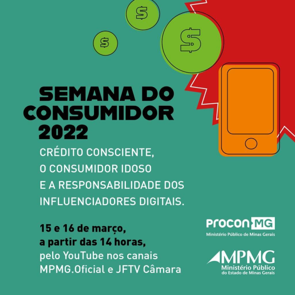 Convite para o Lançamento do Programa 60+ - Revelando direitos e desarmando golpes do Procon/MG e MPMG