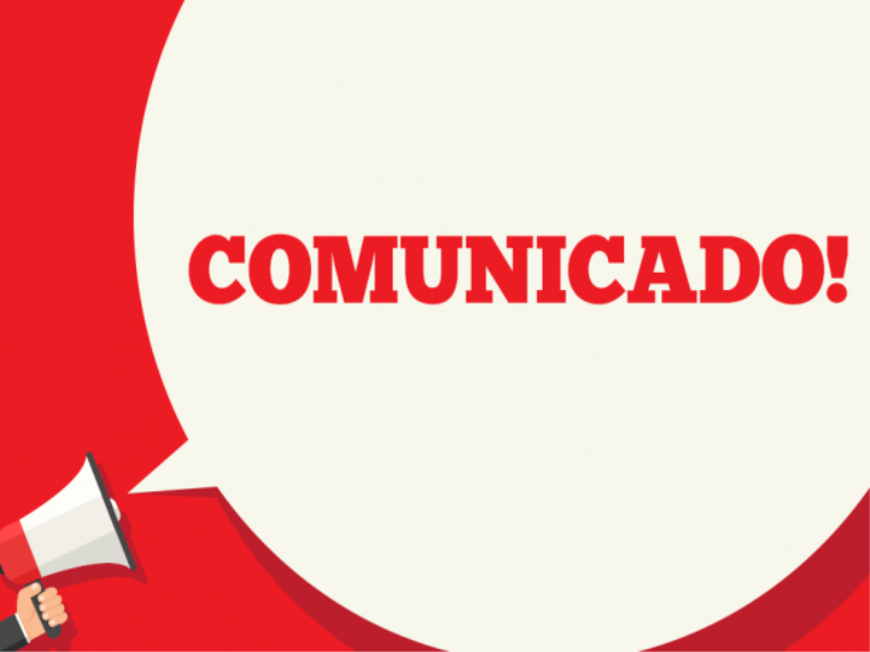 Comunicado Importante