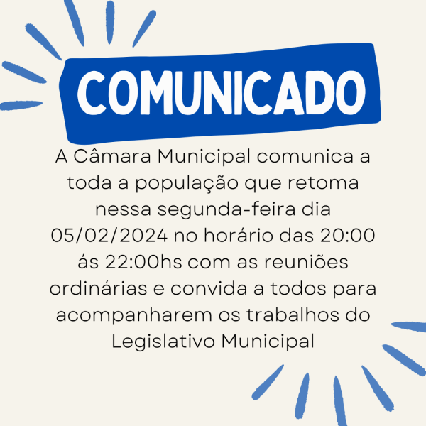 Comunicado 