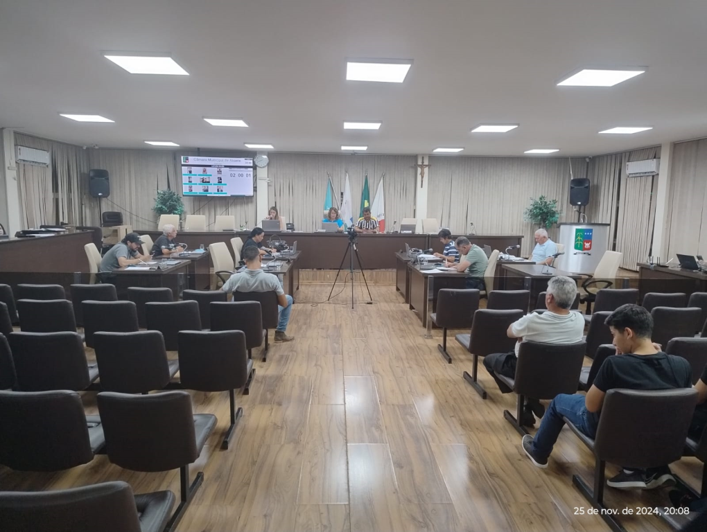REUNIÃO ORDINÁRIA 25/11/2024